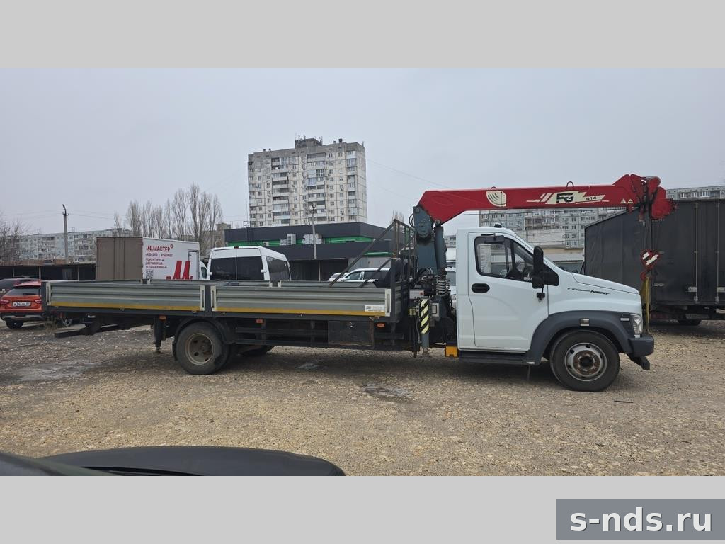 КМУ 3Т. UNIC FG414 на шасси ГАЗон NEXT С41RB3