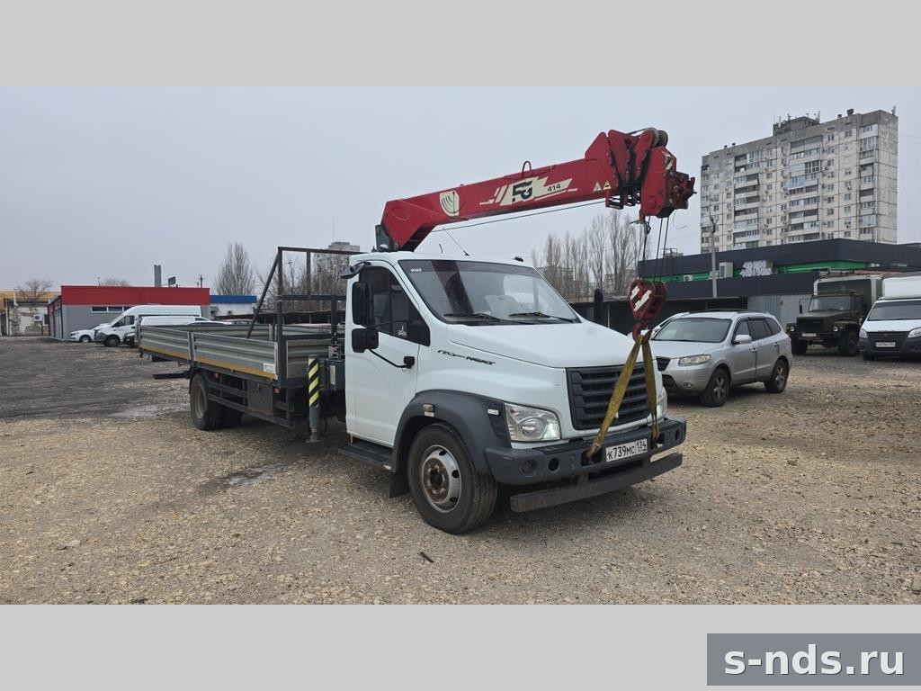 КМУ 3Т. UNIC FG414 на шасси ГАЗон NEXT С41RB3