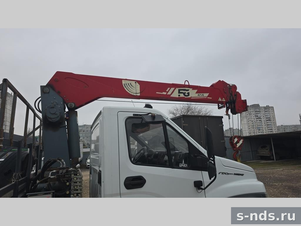 КМУ 3Т. UNIC FG414 на шасси ГАЗон NEXT С41RB3