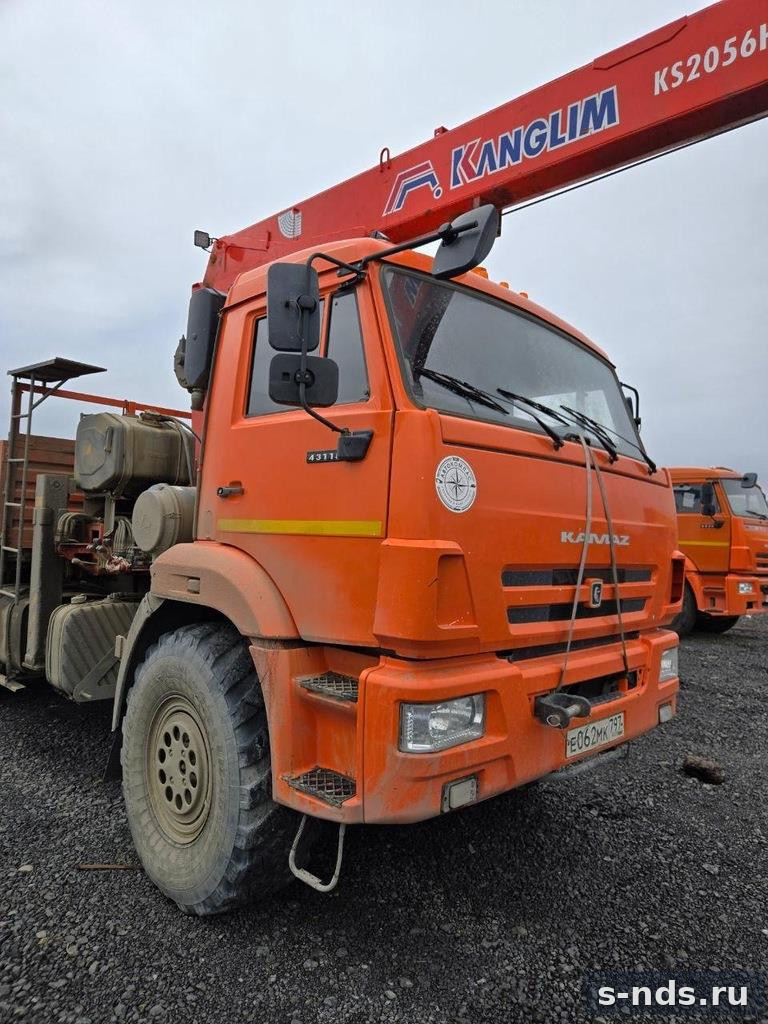 КМУ 8Т. KANGLIM KS2056H НА ШАССИ 6×6 КАМАЗ 43118