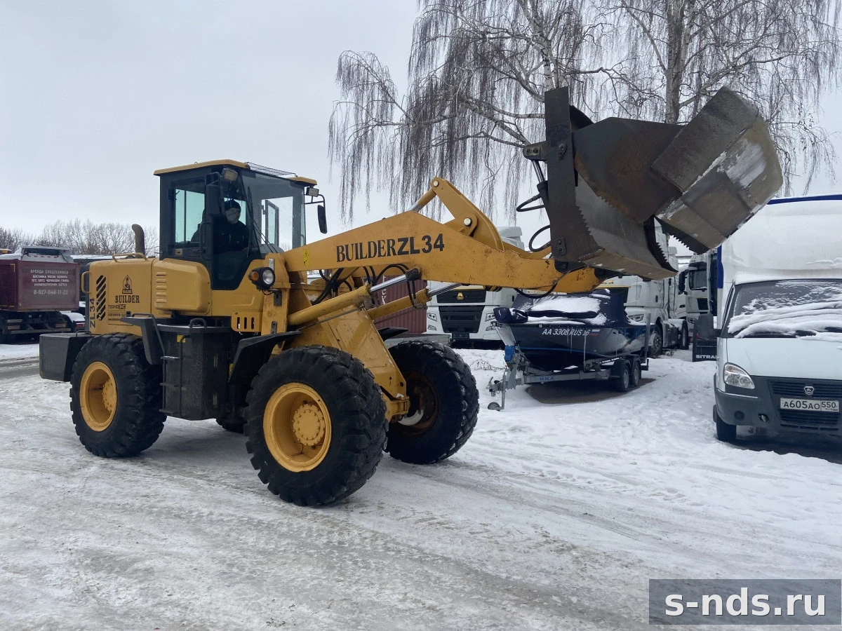 Фронтальный погрузчик
