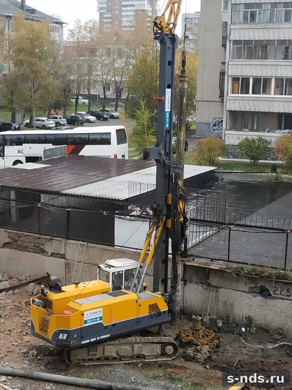 Роторная буровая установка Bauer MBG 12