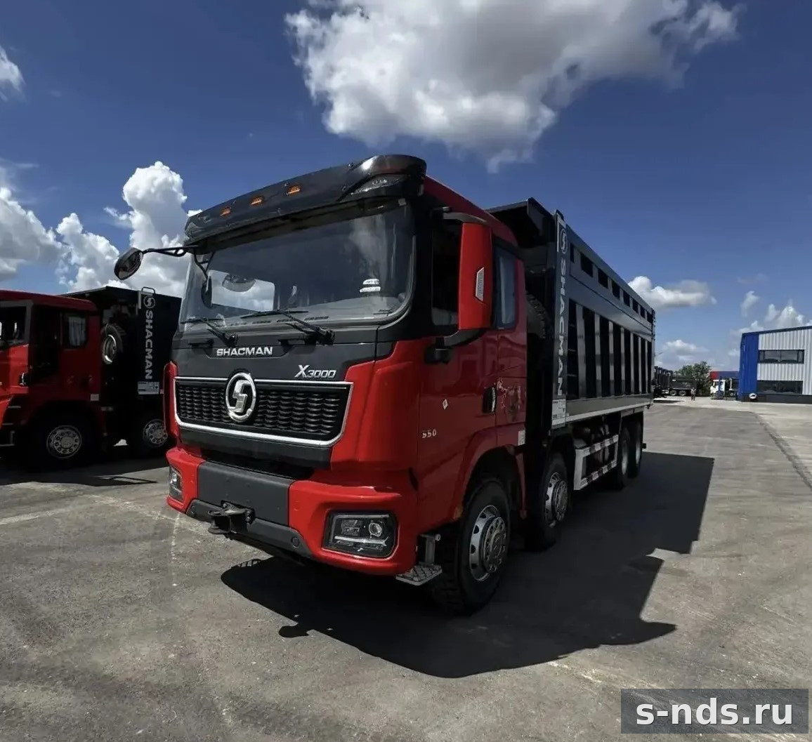 Самосвал SHACMAN 8х4 SX331863366, Х3000 550 л.с. Рестайлинг
