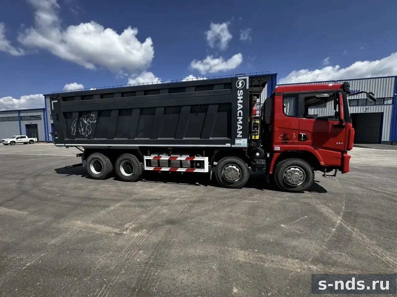 Самосвал SHACMAN 8х4 SX331863366, Х3000 550 л.с. Рестайлинг