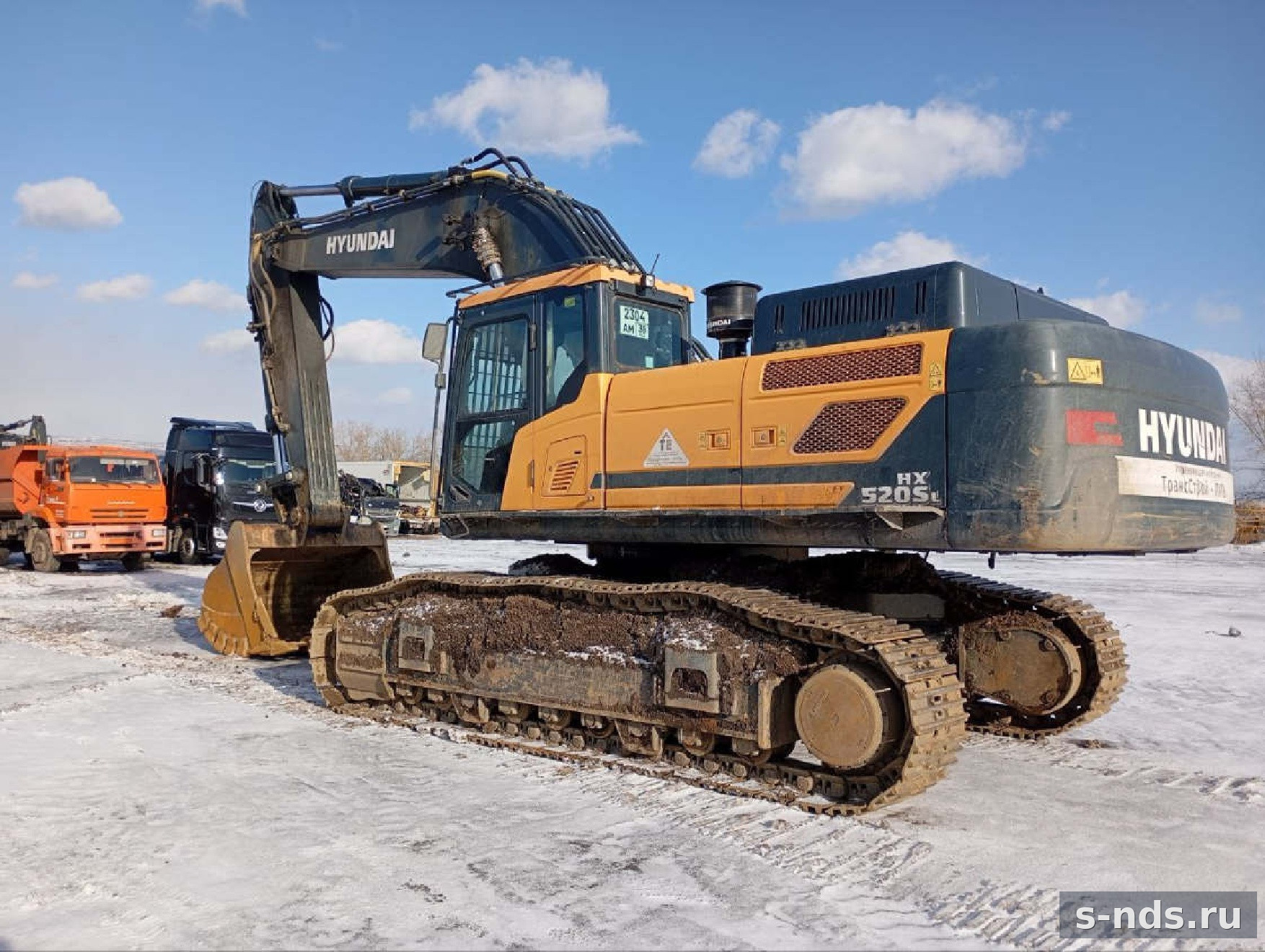 Гусеничный экскаватор Hyundai HX520SL 2022