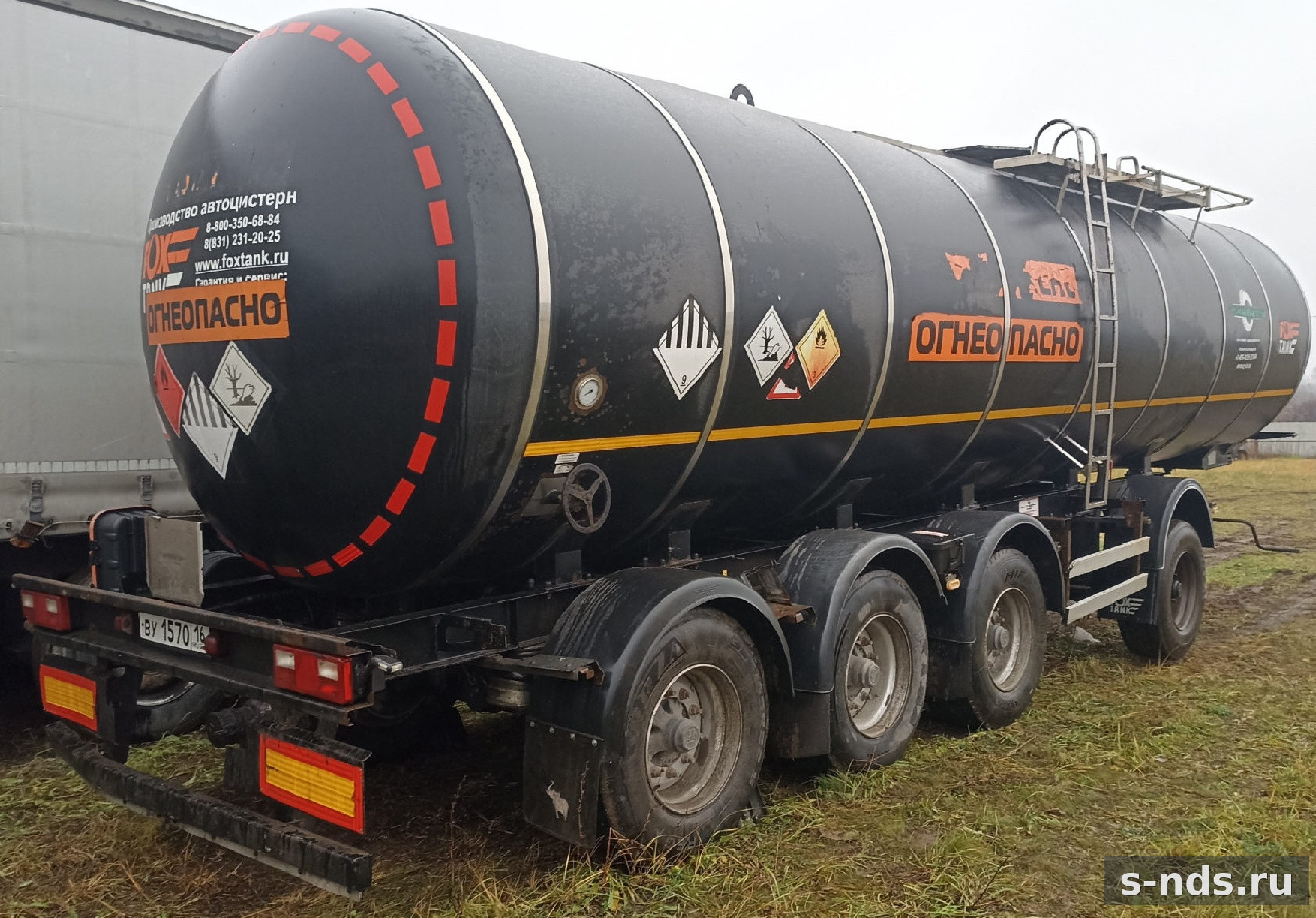 Полуприцеп бензовоз Foxtank 877721