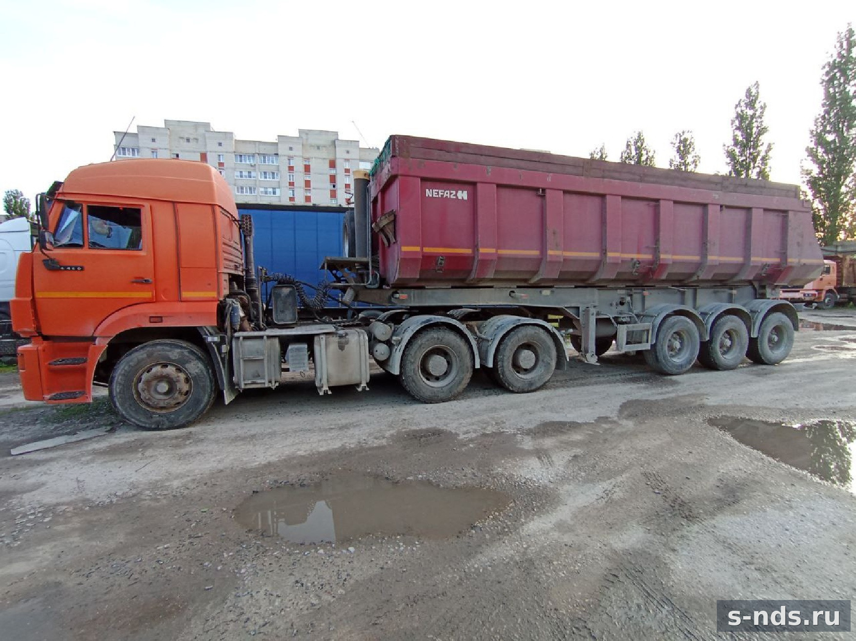 Тягач седельный КАМАЗ 6460-73
