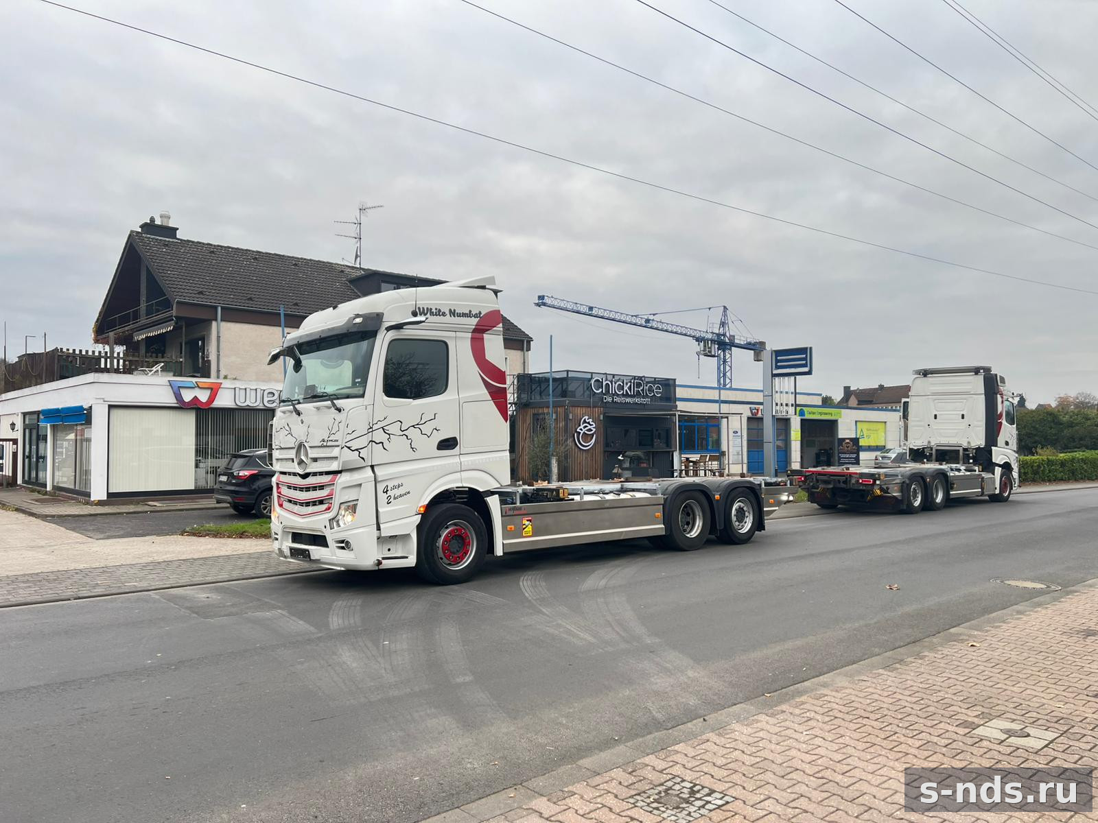 Mercedes-Benz 2553 L ACTROS шасси