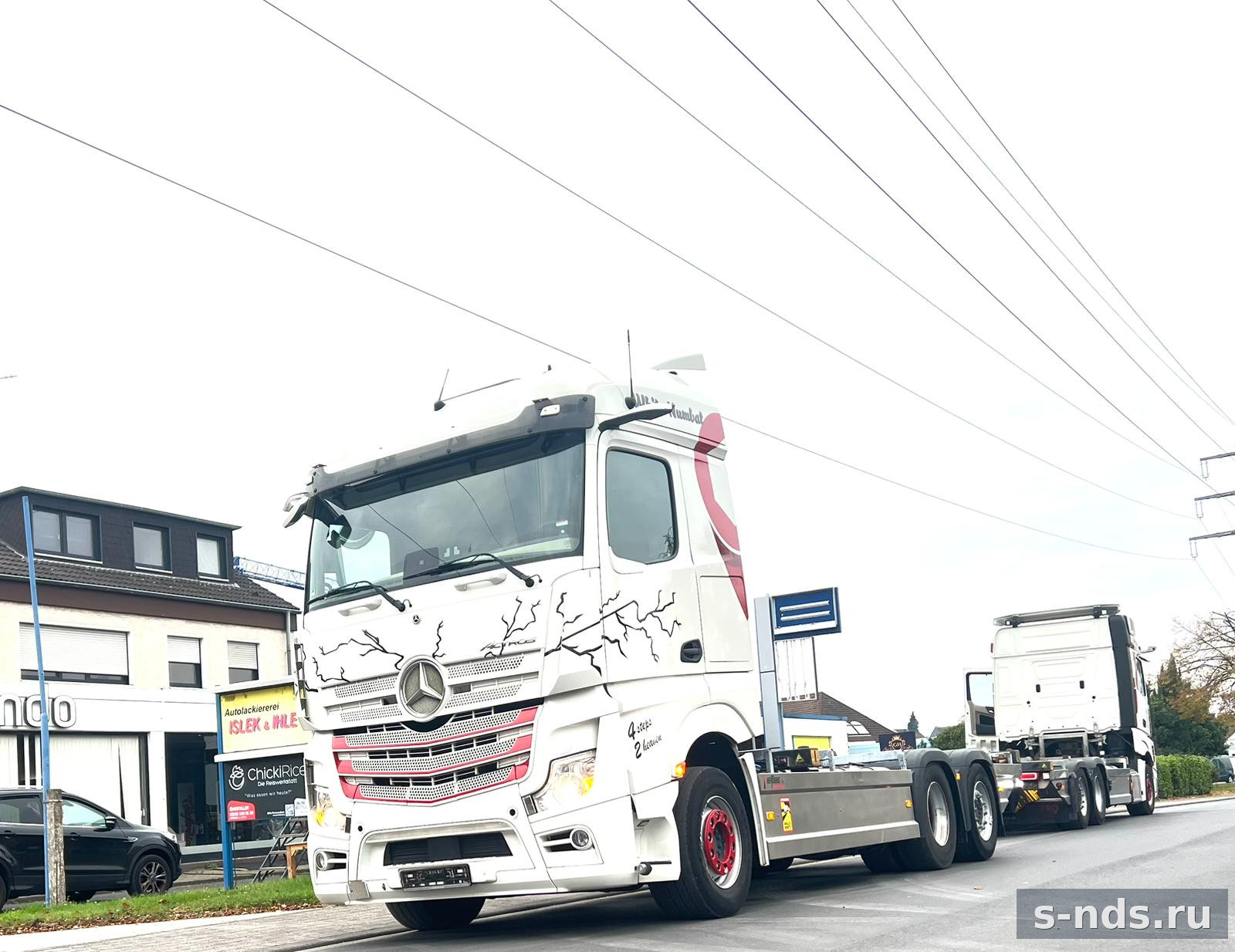 Mercedes-Benz 2553 L ACTROS шасси