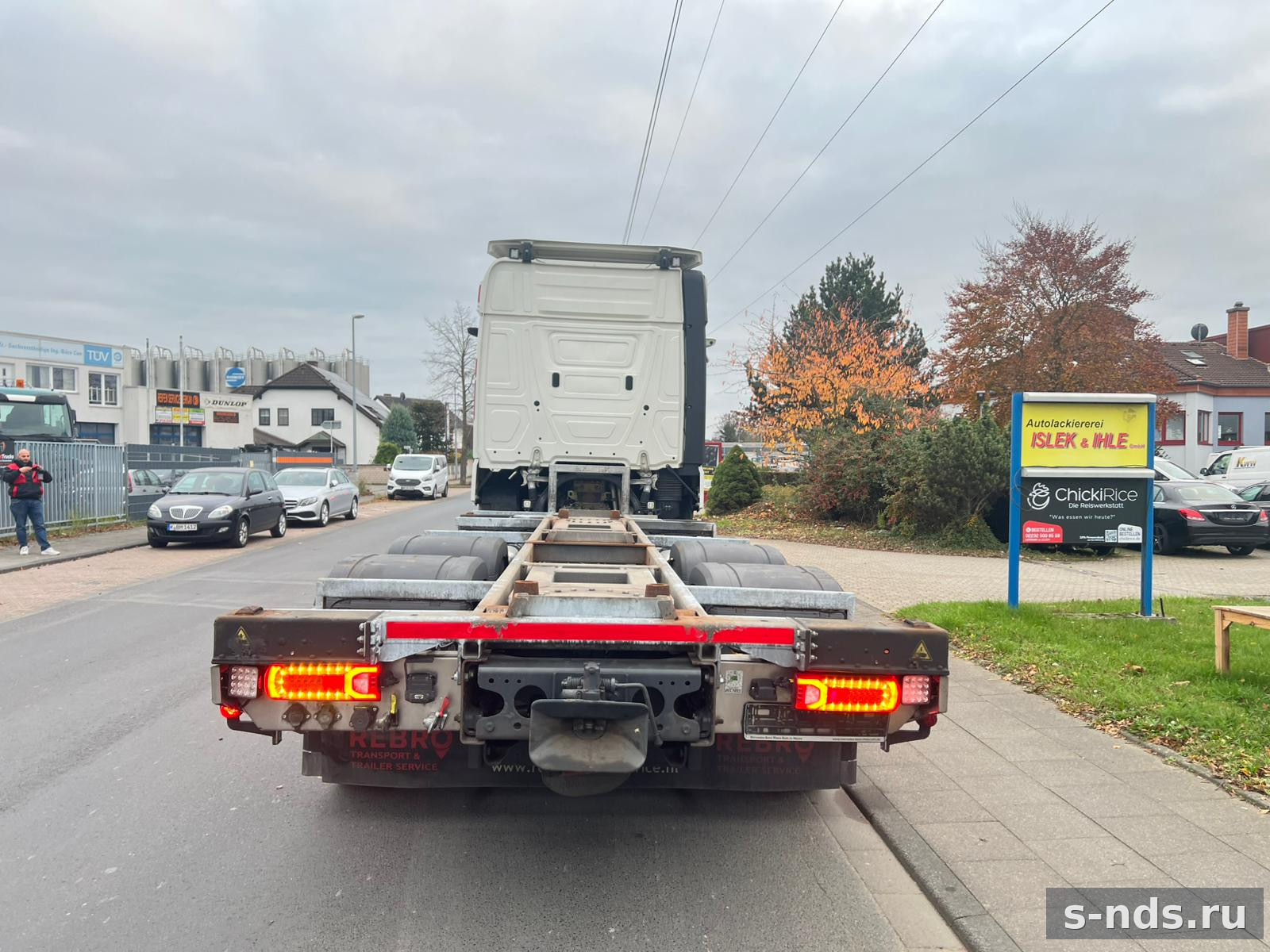 Mercedes-Benz 2553 L ACTROS шасси