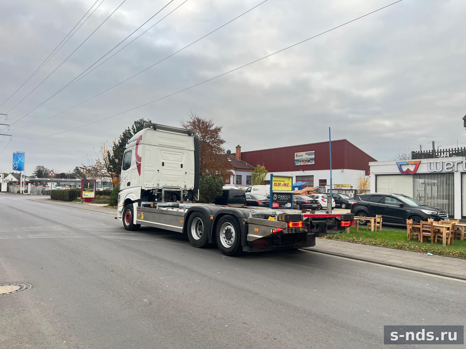Mercedes-Benz 2553 L ACTROS шасси