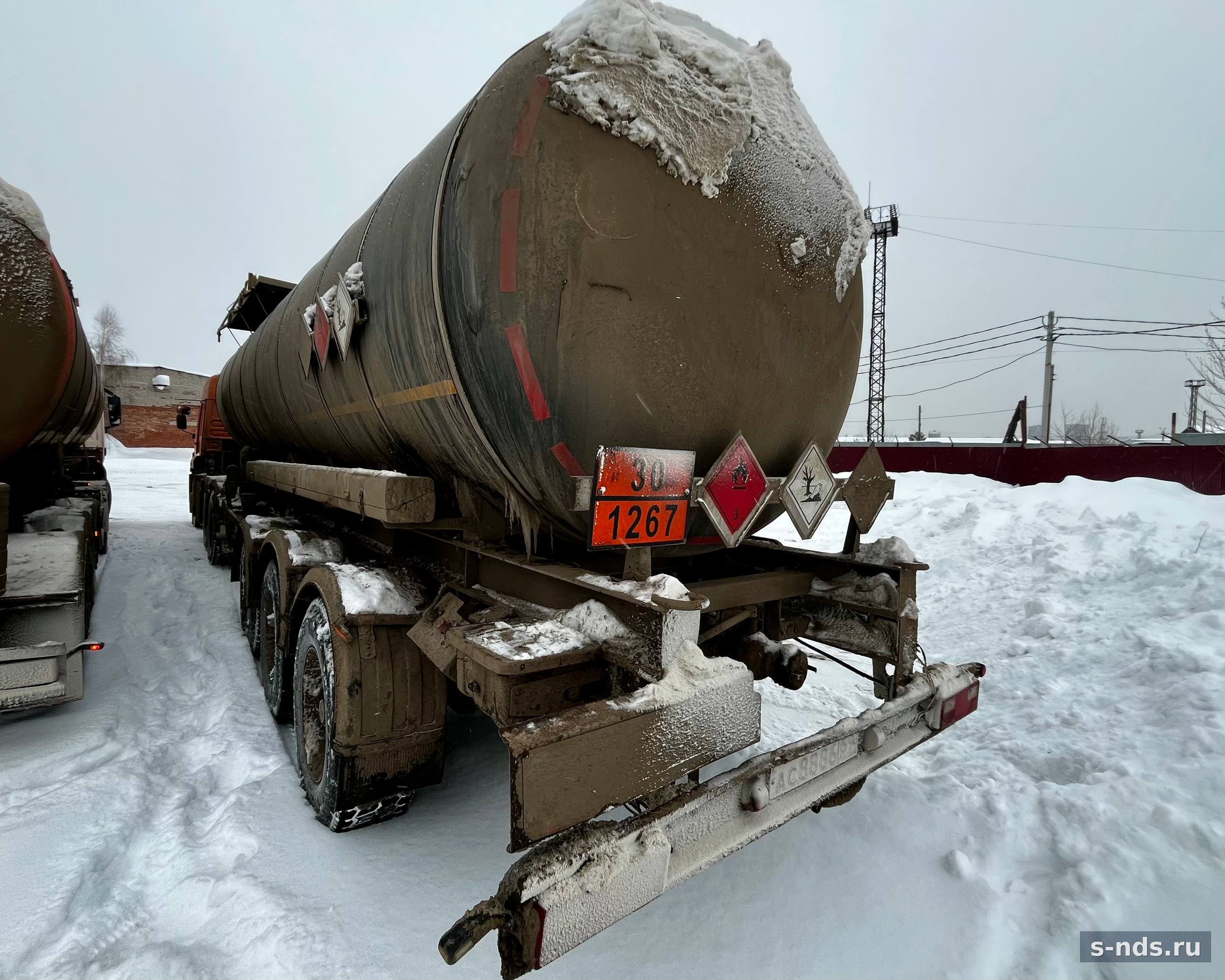 Сцепка КАМАЗ 6460-73 и ППЦ SF3B30