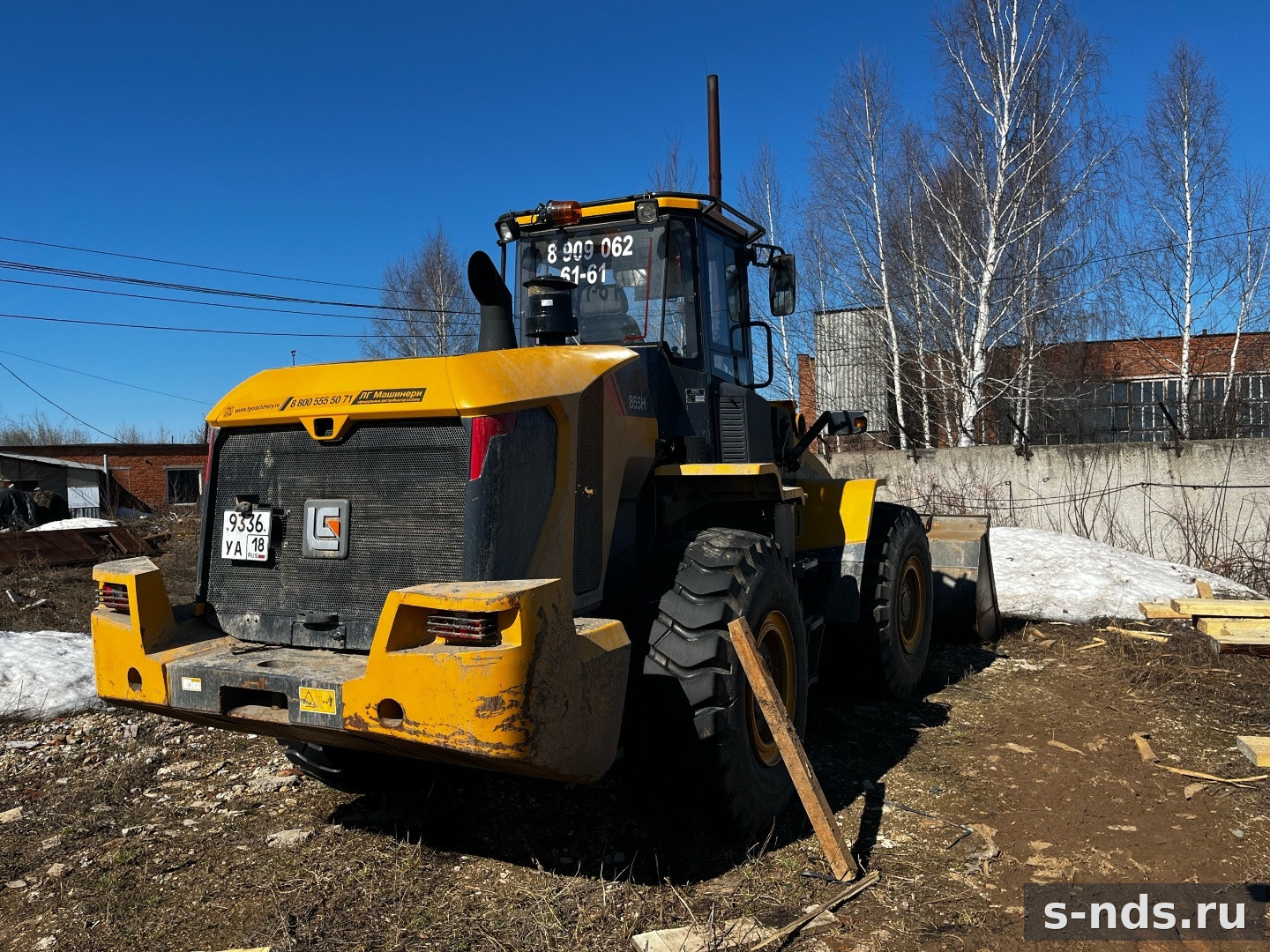 Фронтальный погрузчик LIUGONG СLG855H 2023г.