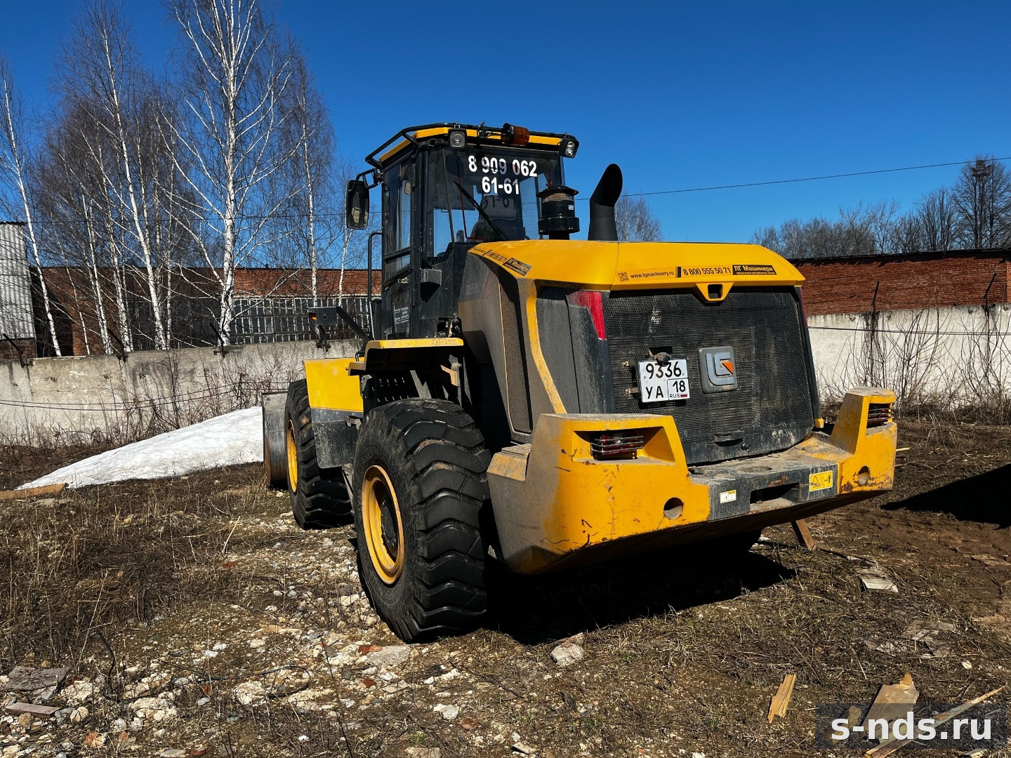 Фронтальный погрузчик LIUGONG СLG855H 2023г.