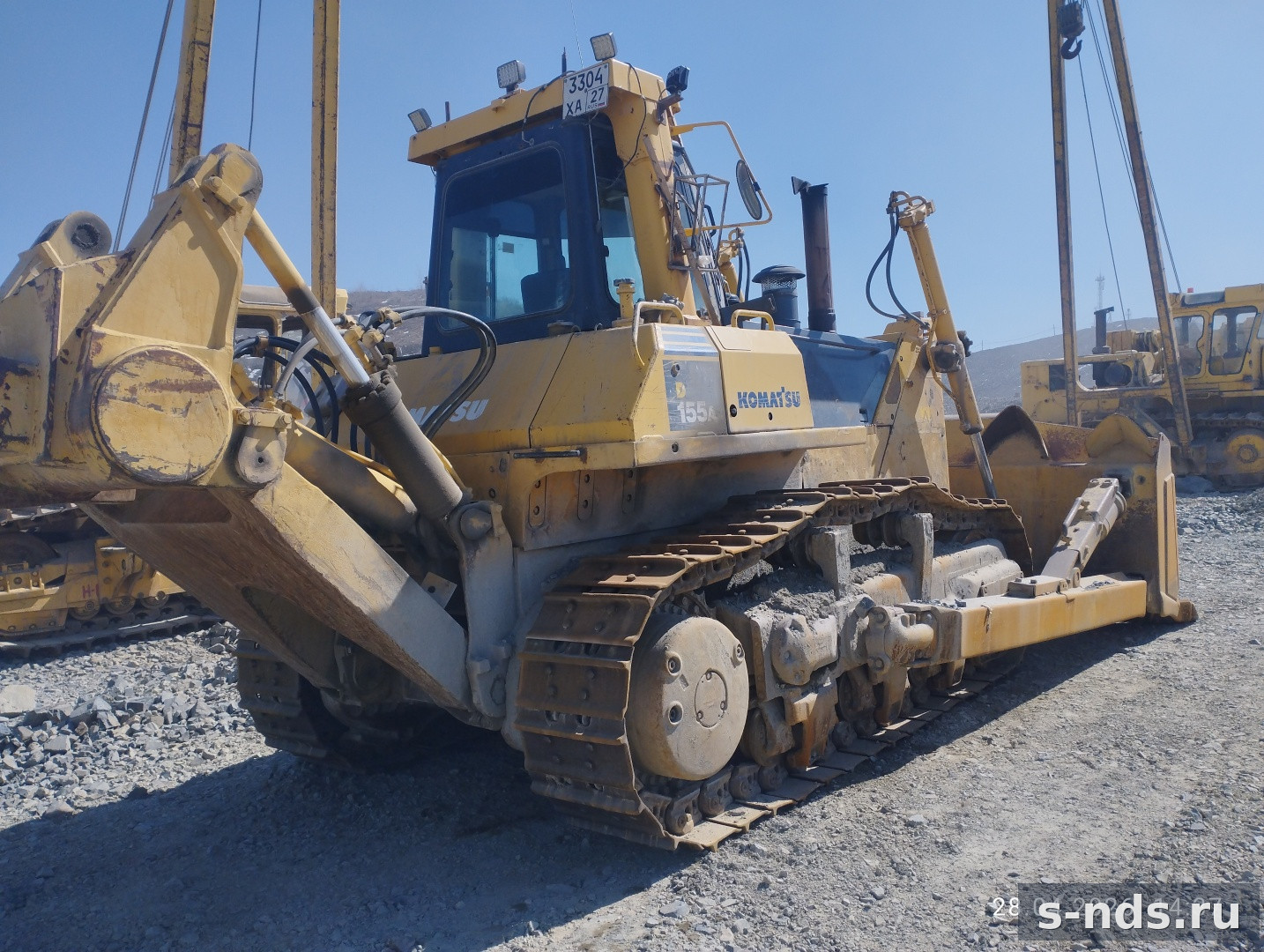 Бульдозер Komatsu 155A