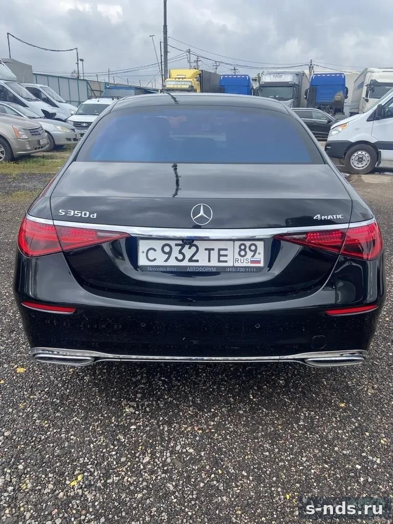 MERCEDES-BENZ S 350D 4MATIC 2020г.
