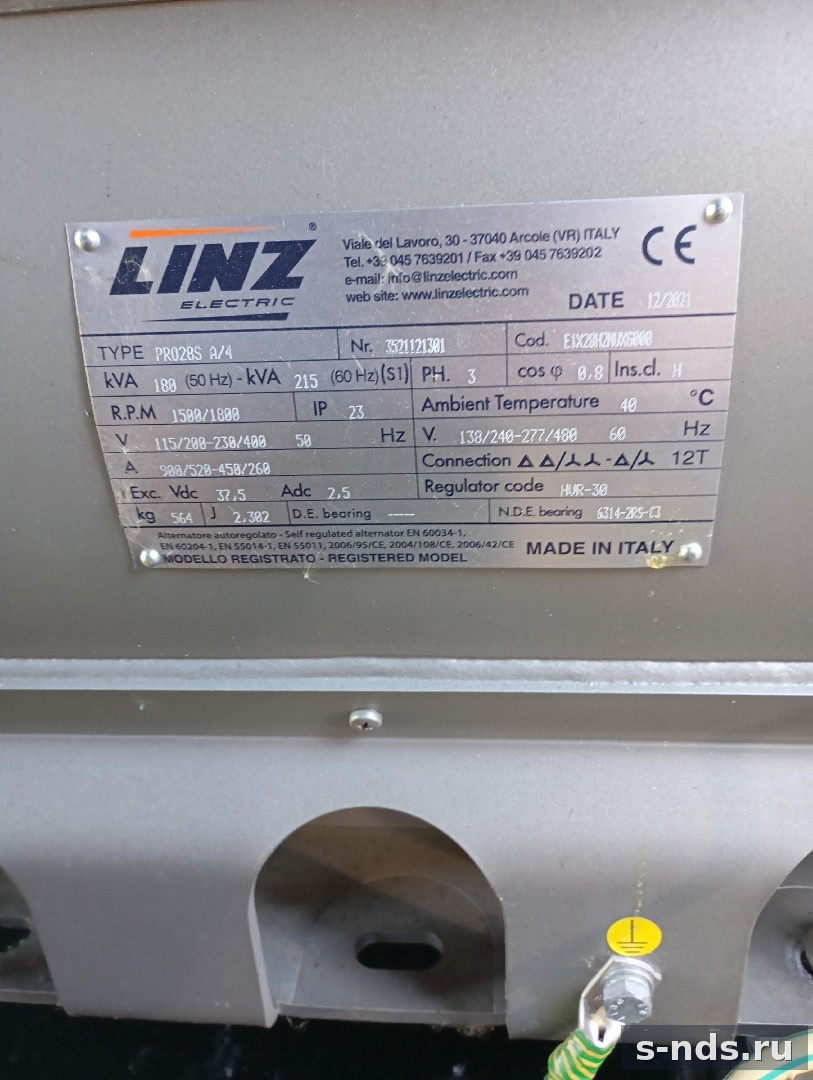 Дизель-генератор Energoprom EFI 170/400 G
