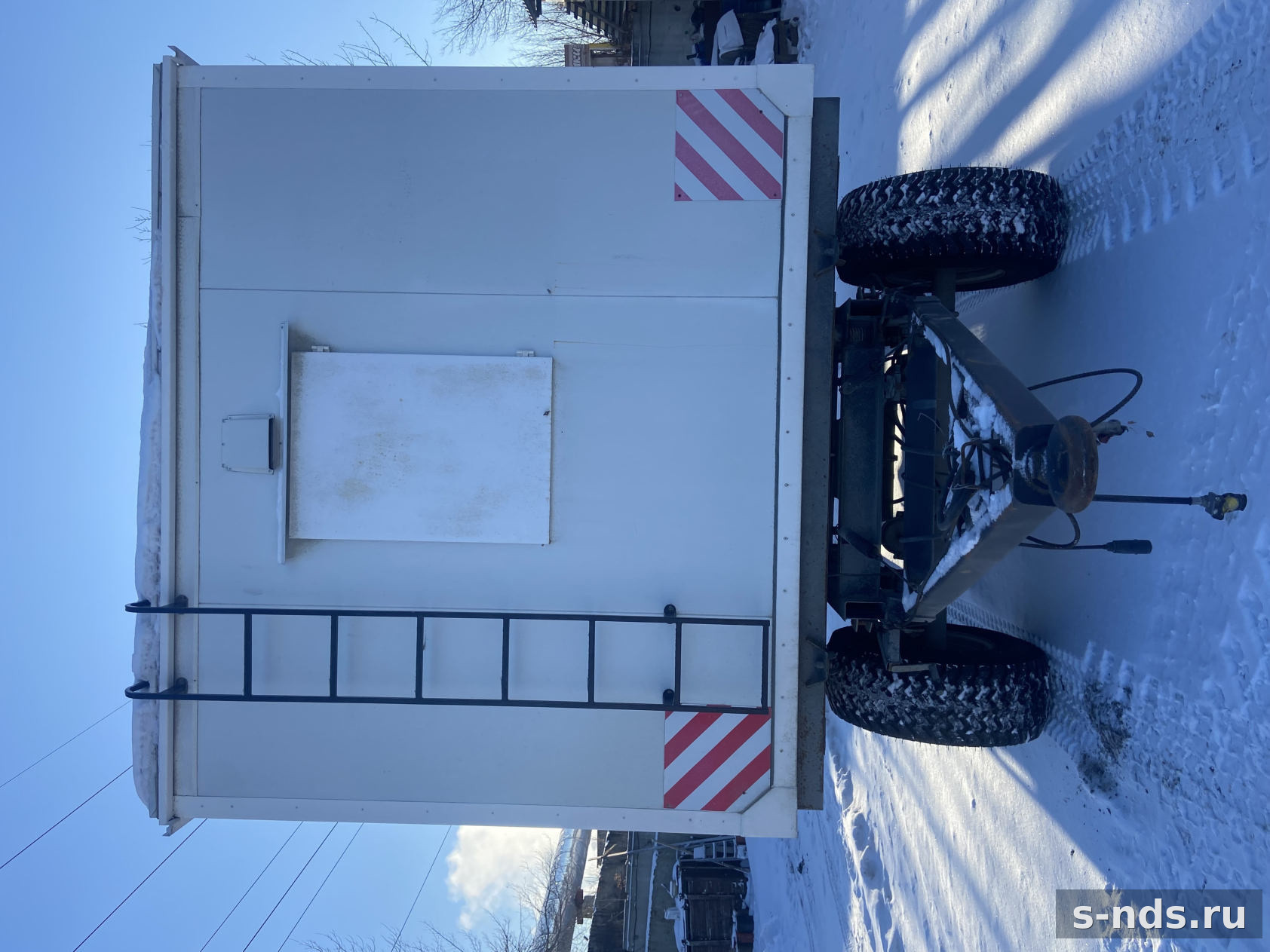 Прицеп тракторный двухосный, тип 8469