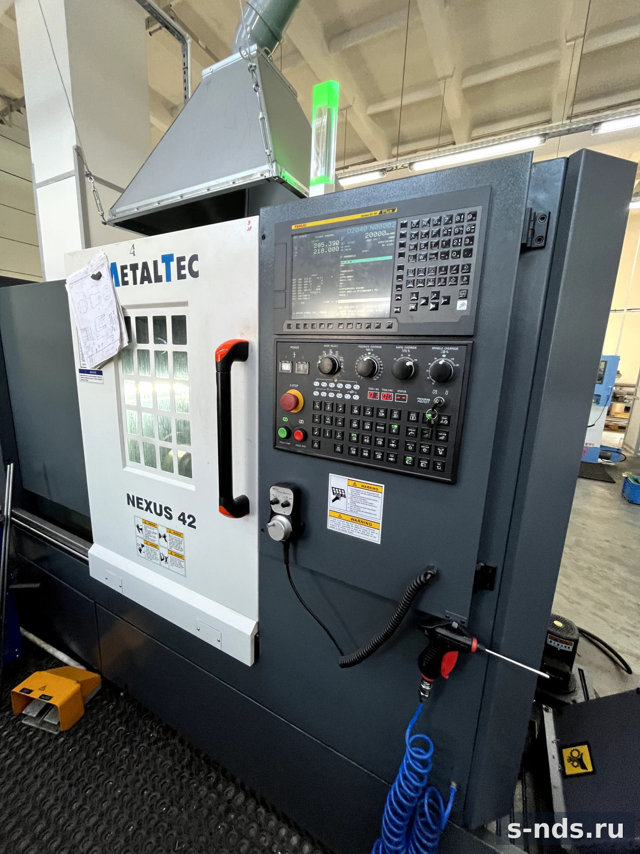 Токарный станок ЧПУ с наклонной станиной MetalTec NEXUS
