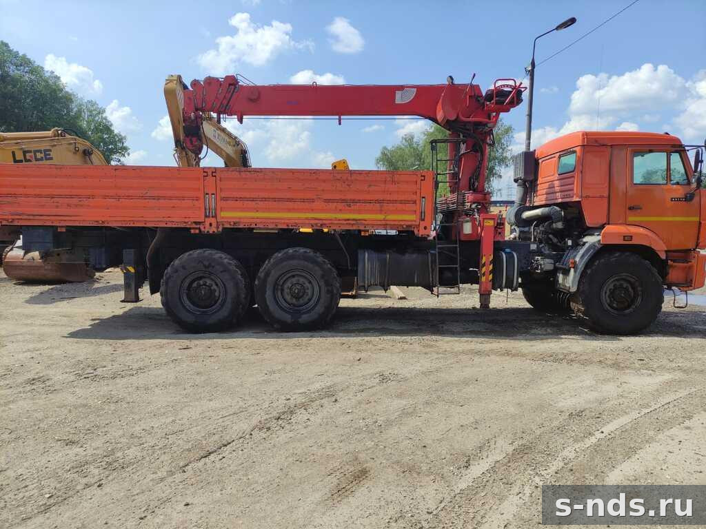 КМУ 7т. Prosper PR 706 на шасси КАМАЗ 43118 6х6