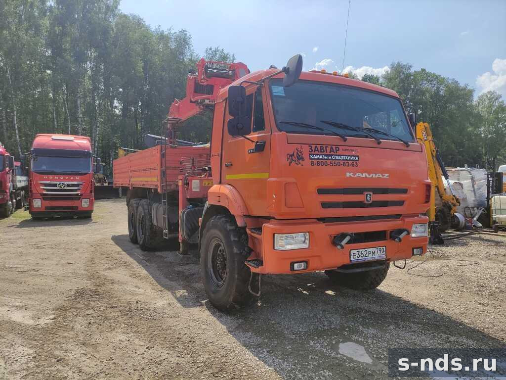 КМУ 7т. Prosper PR 706 на шасси КАМАЗ 43118 6х6