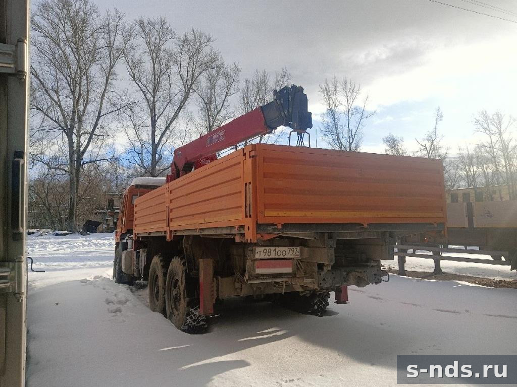 КМУ 8т. HORYONG HRS-216 шасси 6х6 КАМАЗ 43118