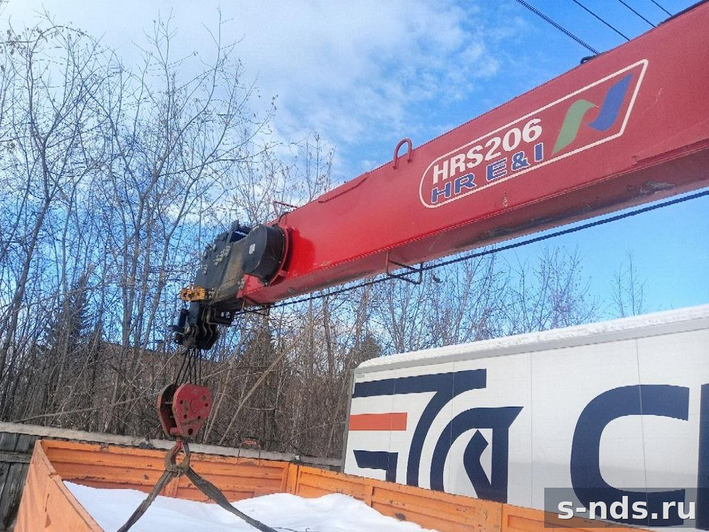 КМУ 8т. HORYONG HRS-216 шасси 6х6 КАМАЗ 43118