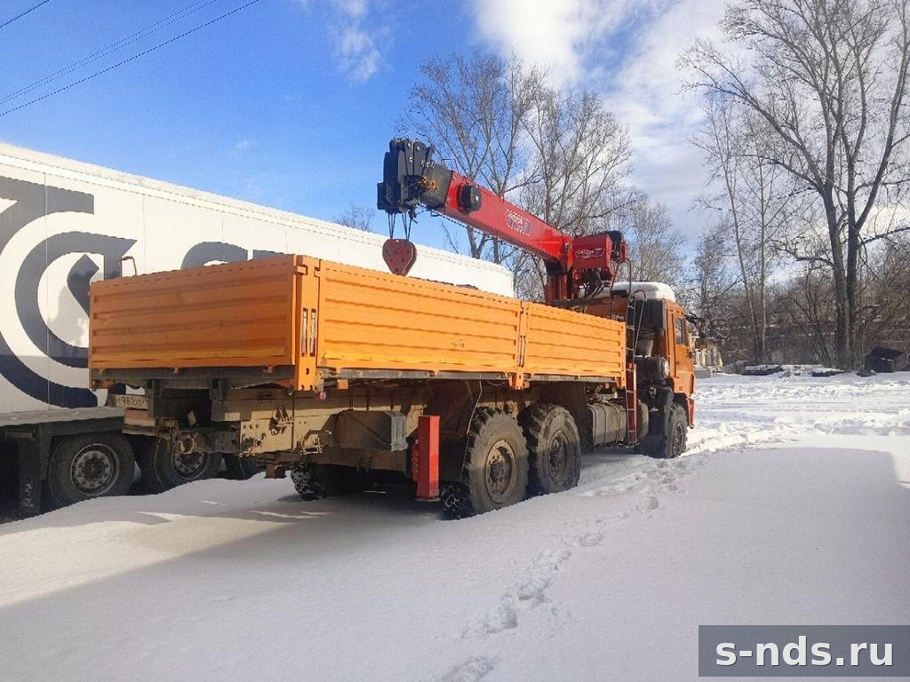 КМУ 8т. HORYONG HRS-216 шасси 6х6 КАМАЗ 43118