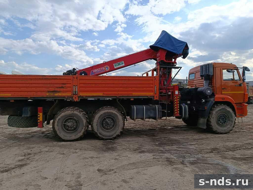 КМУ 8т. HORYONG HRS-216 шасси 6х6 КАМАЗ