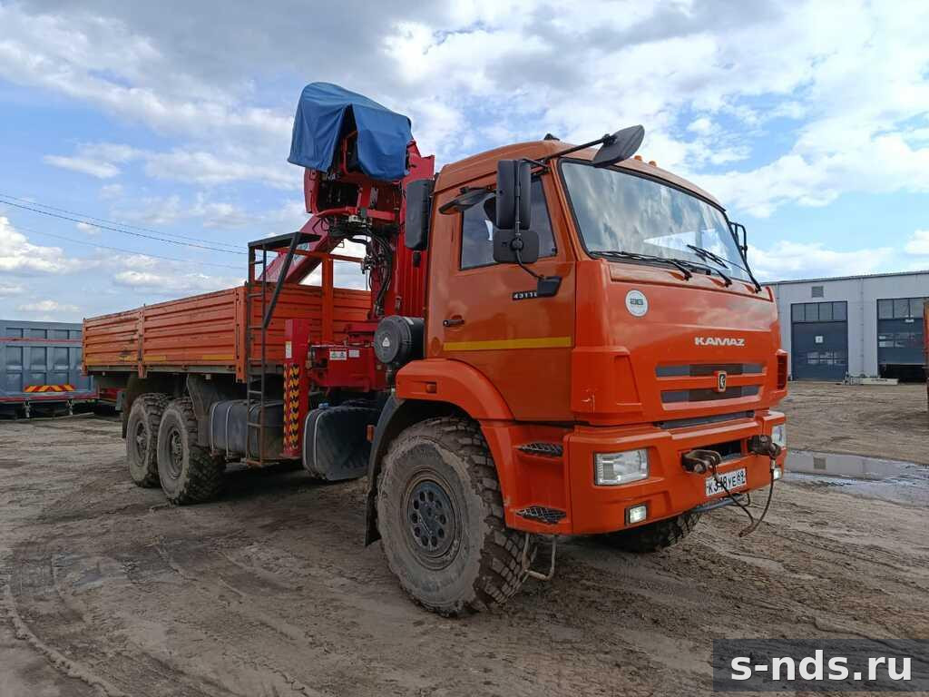 КМУ 8т. HORYONG HRS-216 шасси 6х6 КАМАЗ
