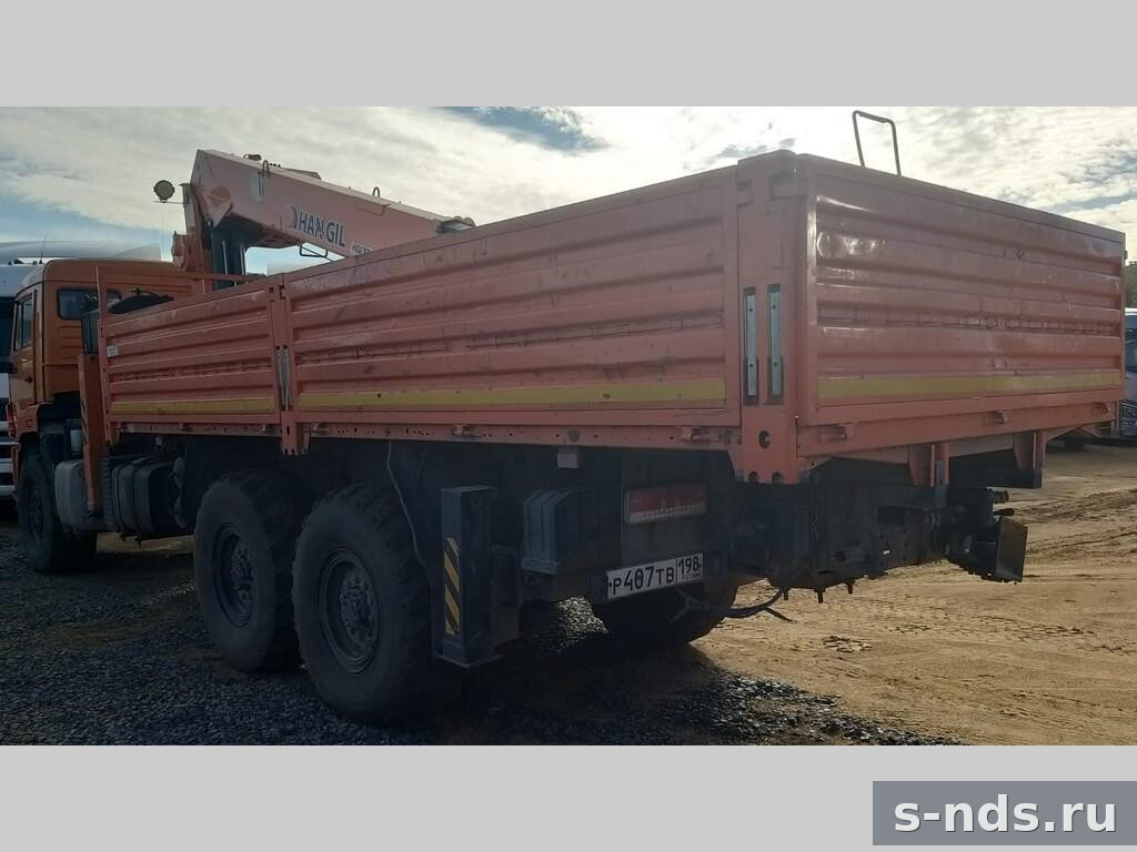 КМУ 7т. HANGIL HGC 976 шасси 6х6 КАМАЗ 43118