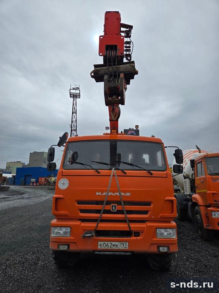 КМУ 8т. KANGLIM_KS2056H шасси 6х6 КАМАЗ 43118