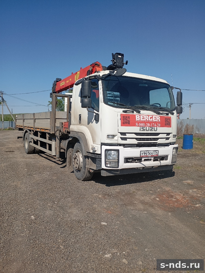 ISUZU FORWARD 18.0 Бортовой с КМУ