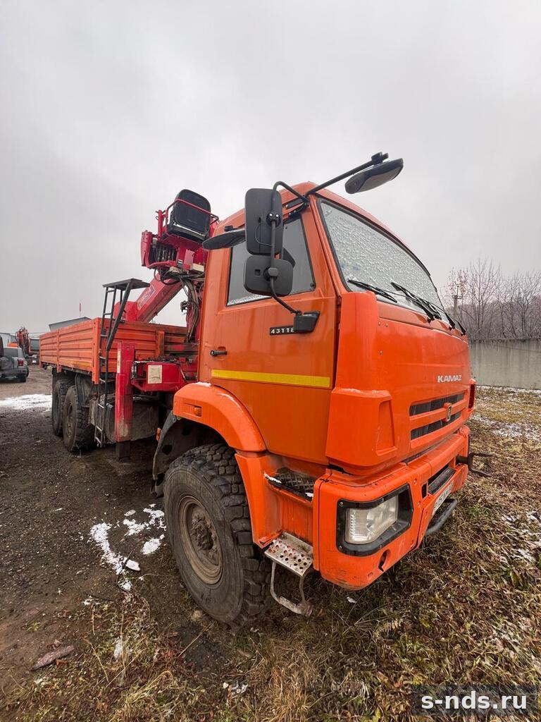 КМУ 8т. HORYONG HRS-216 шасси 6х6 КАМАЗ 43118