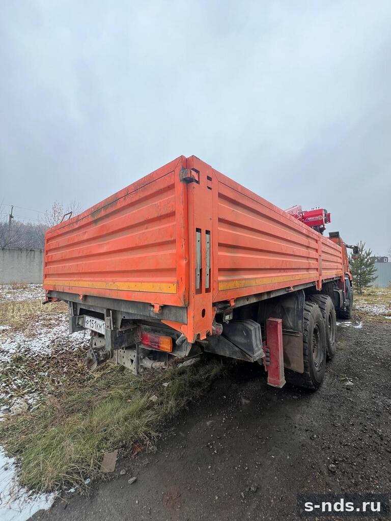 КМУ 8т. HORYONG HRS-216 шасси 6х6 КАМАЗ 43118
