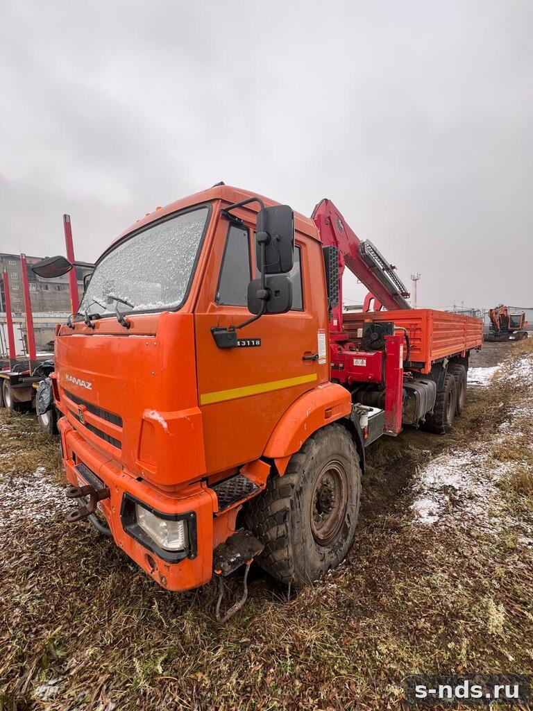 КМУ 8т. HORYONG HRS-216 шасси 6х6 КАМАЗ 43118