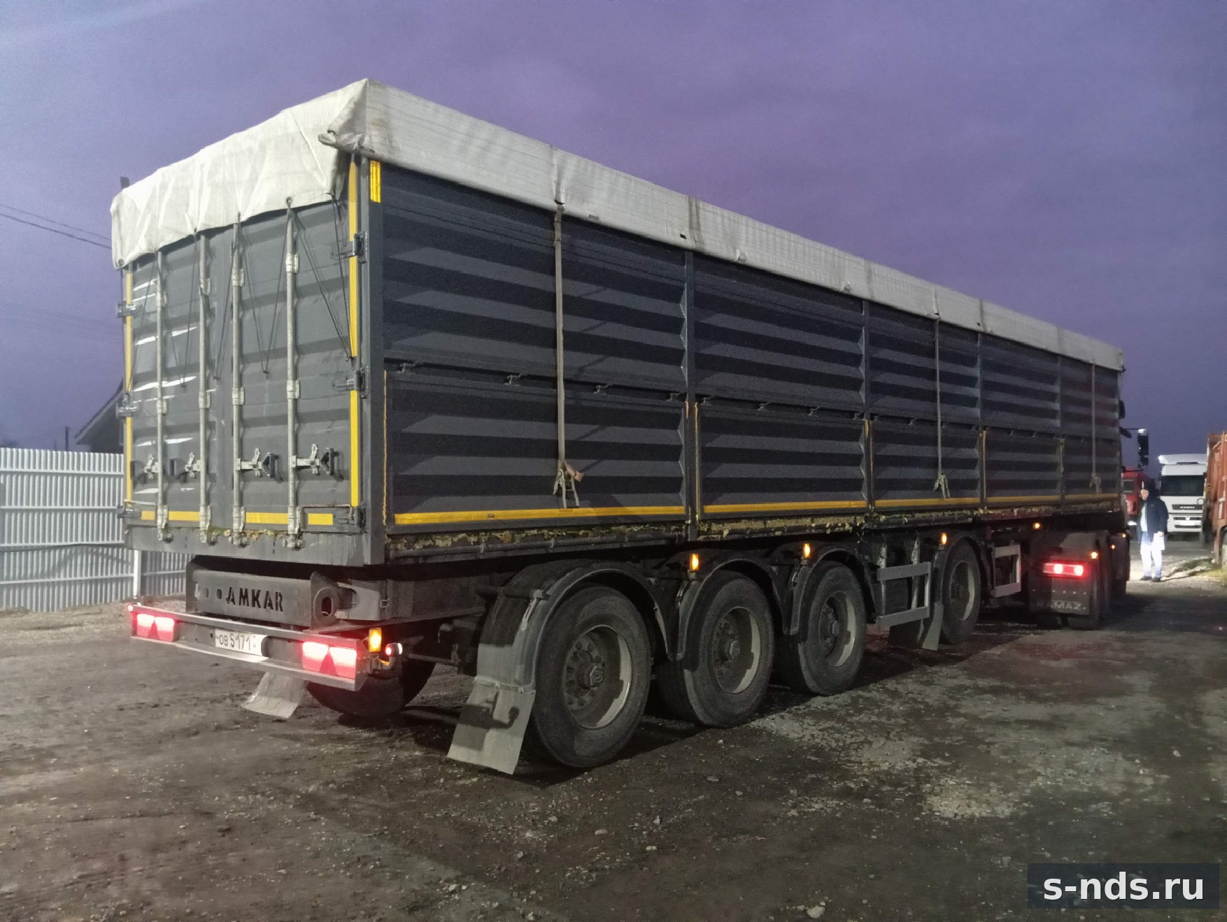 Полуприцеп-зерновоз AM9454-20S 2023г.