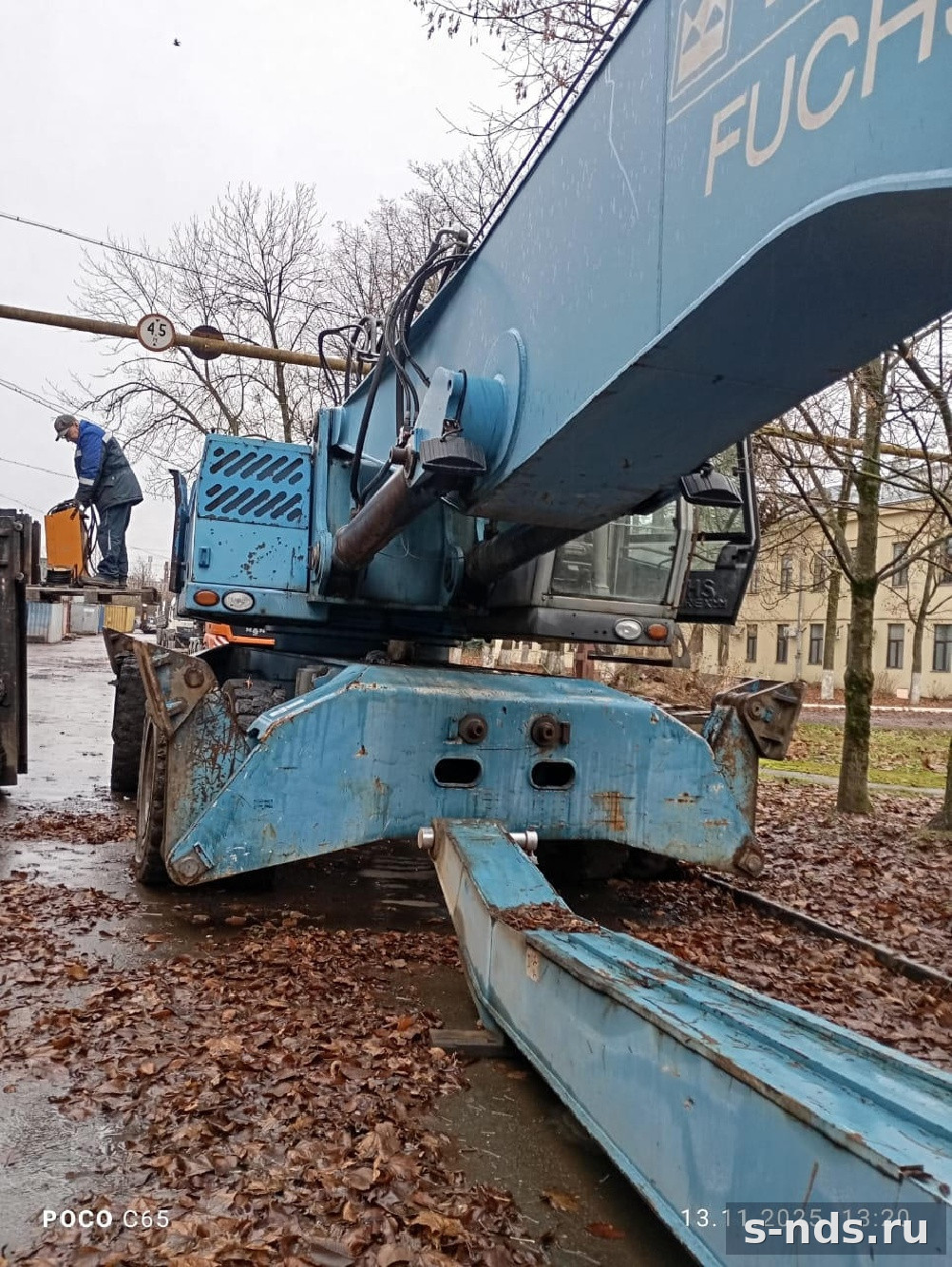 ПОГРУЗЧИК TEREX FUCHS MHL 380