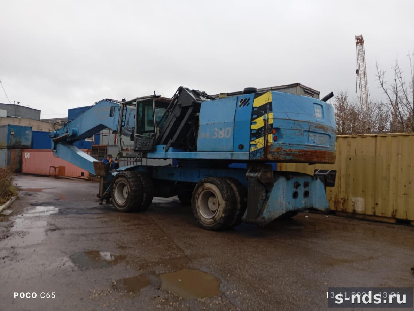 ПОГРУЗЧИК TEREX FUCHS MHL 380