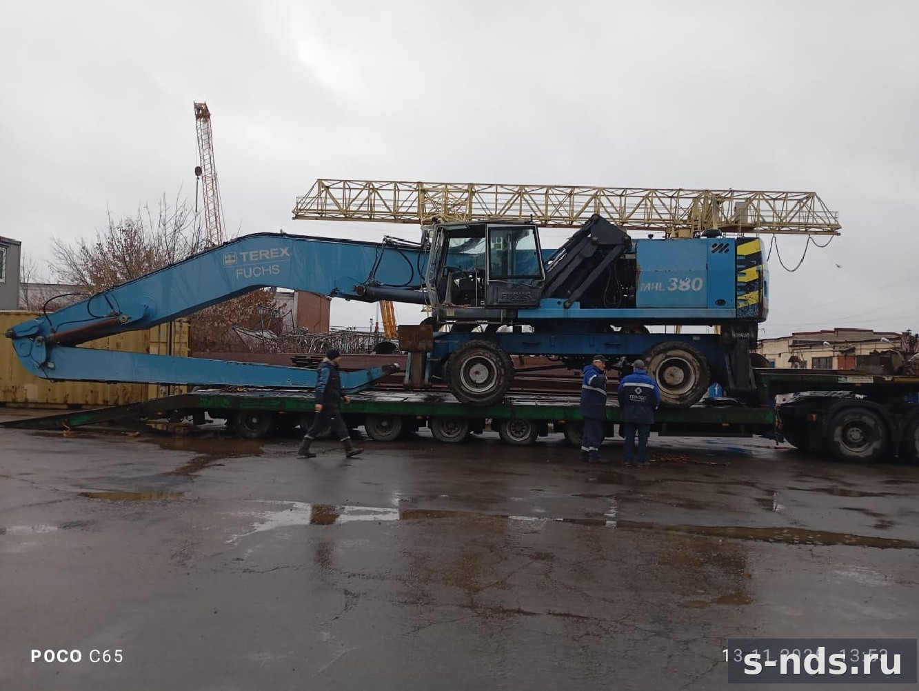 ПОГРУЗЧИК TEREX FUCHS MHL 380