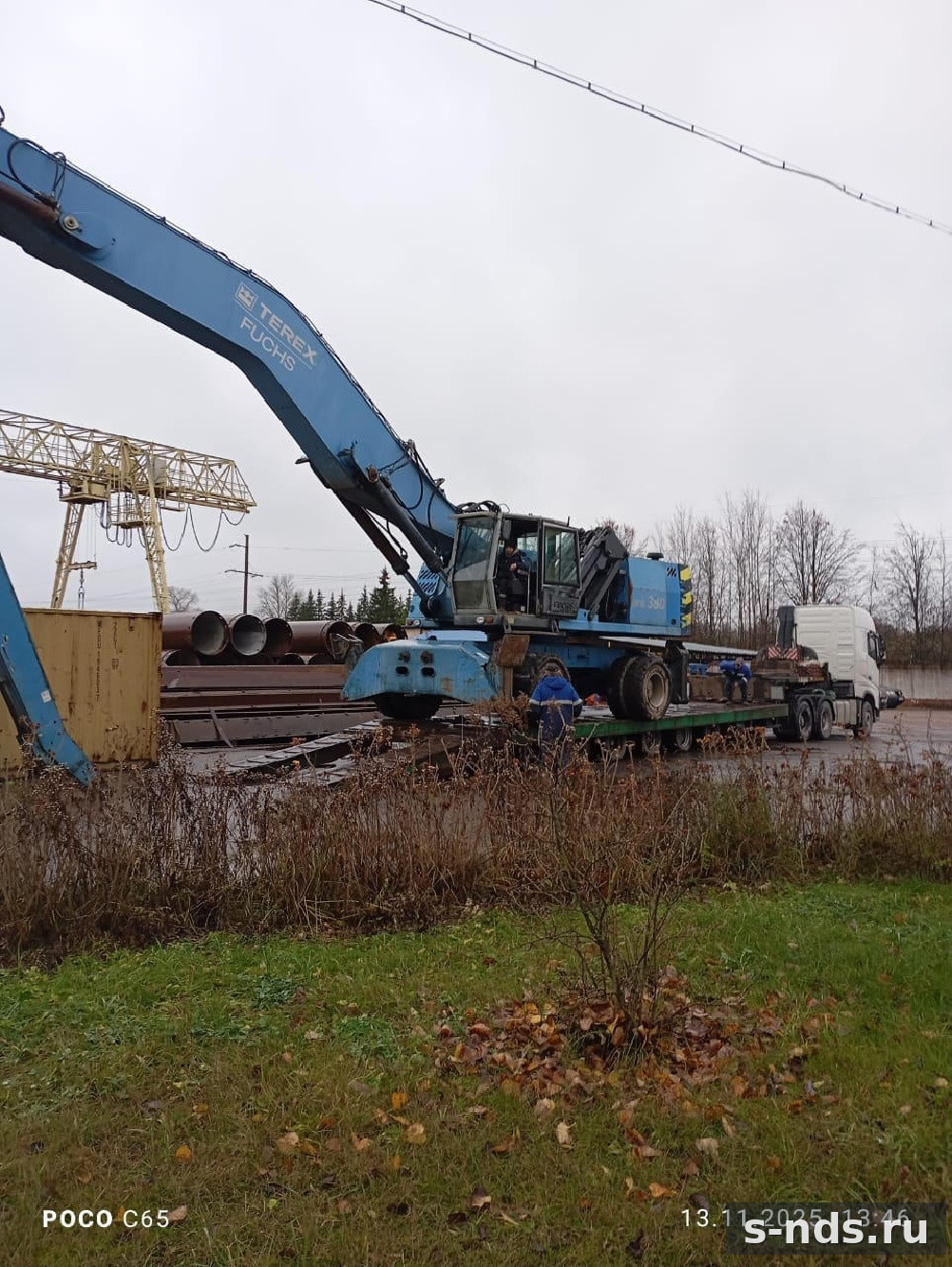 ПОГРУЗЧИК TEREX FUCHS MHL 380