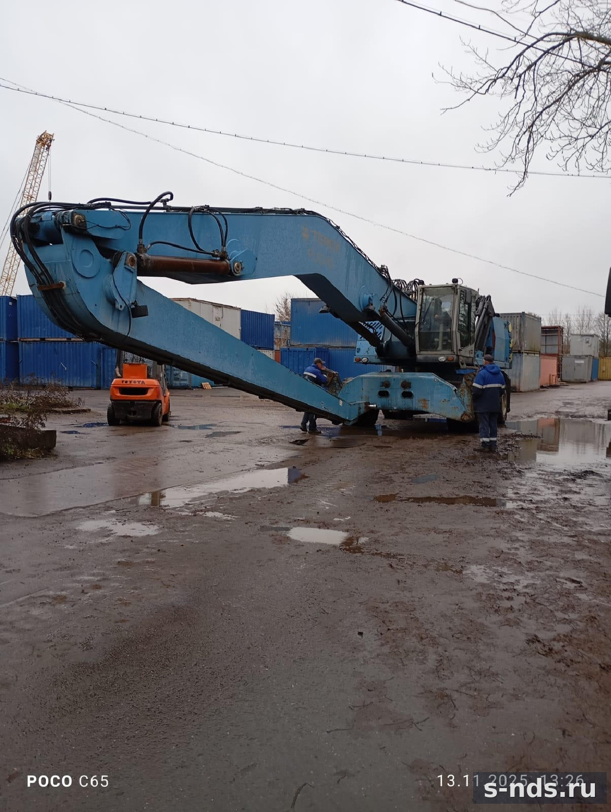 ПОГРУЗЧИК TEREX FUCHS MHL 380