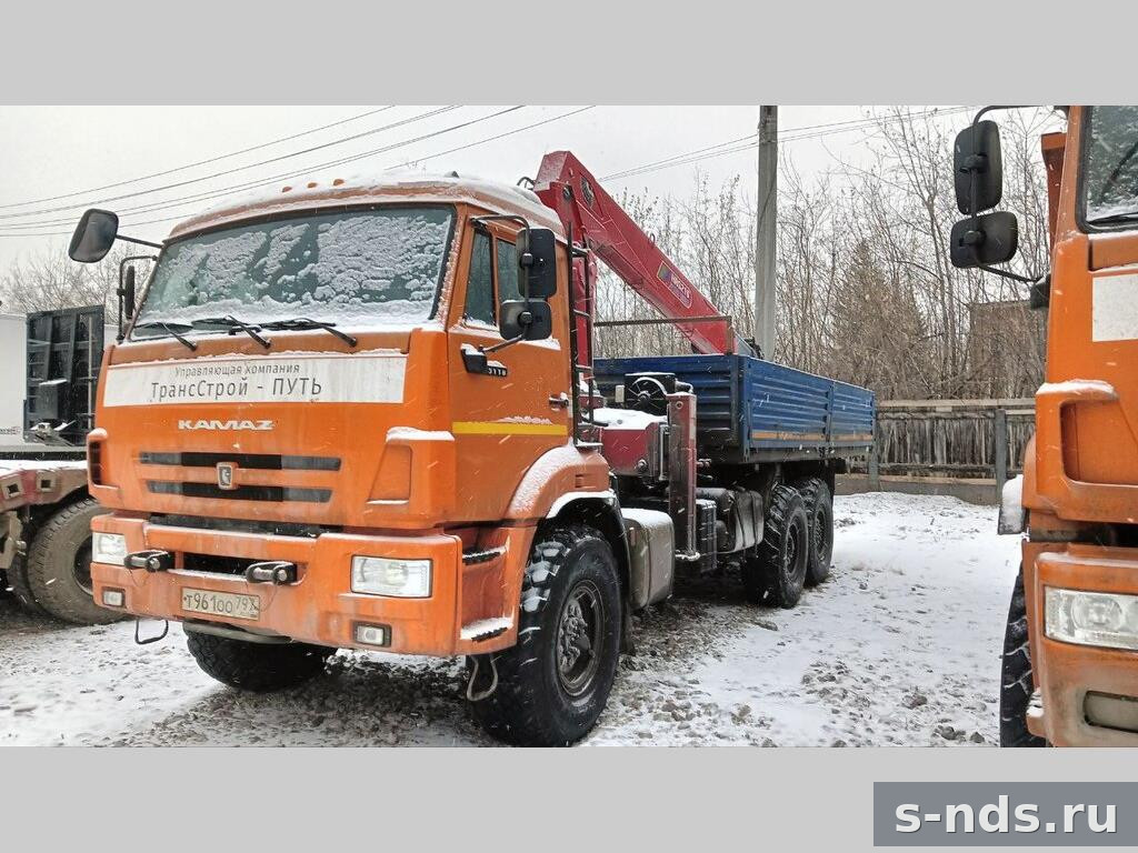КМУ 8т. HORYONG HRS-216 шасси 6х6 КАМАЗ 43118