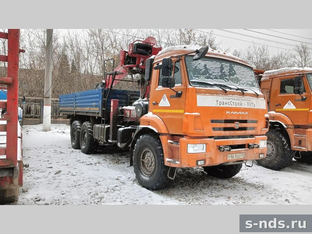 КМУ 8т. HORYONG HRS-216 шасси 6х6 КАМАЗ 43118
