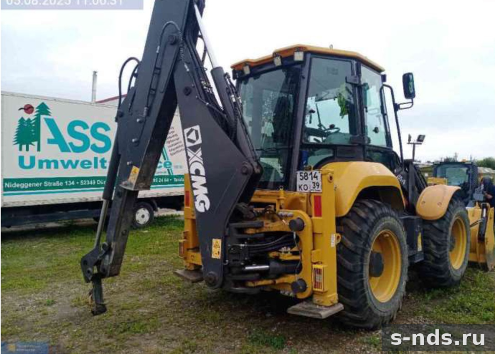 ЭКСКАВАТОР-ПОГРУЗЧИК XCMG XC8-S3570 2024г.