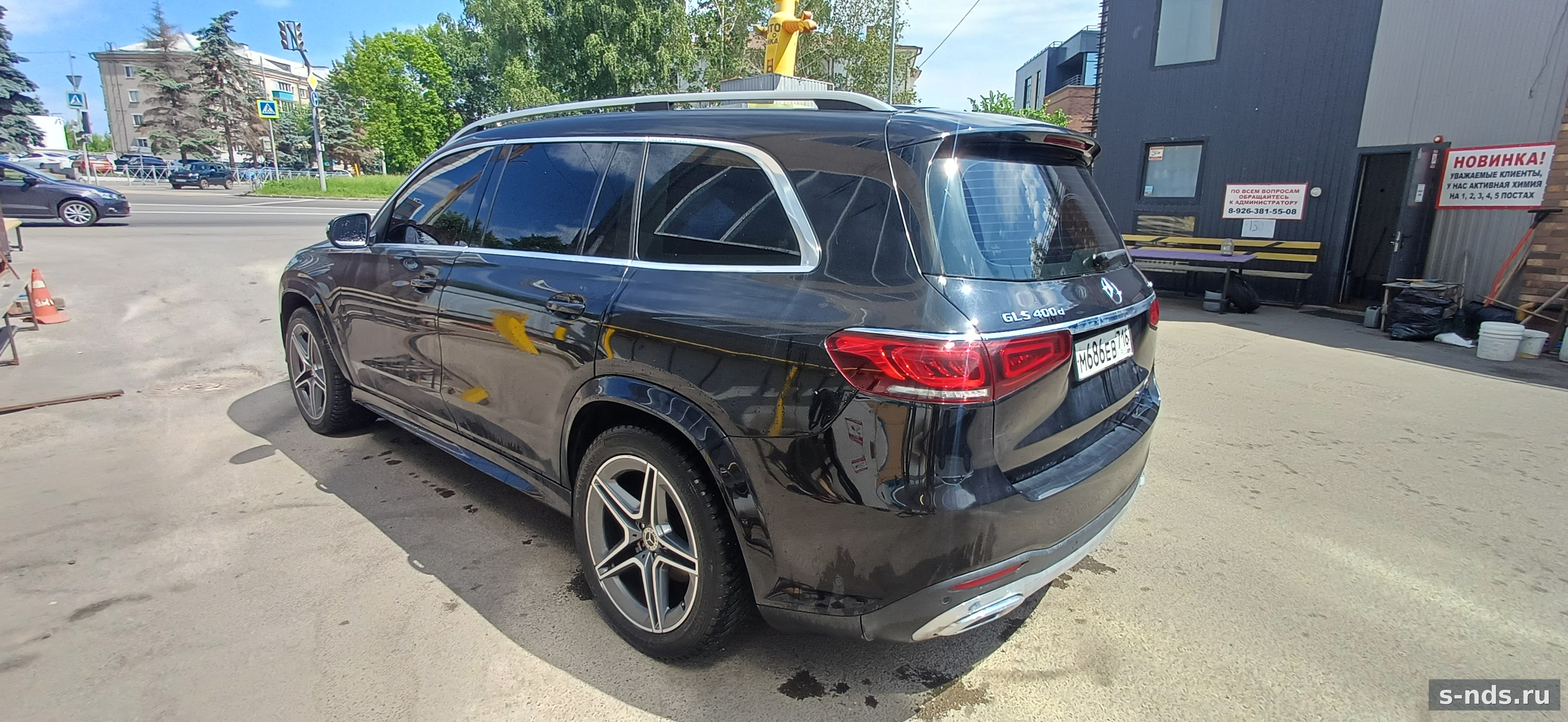 Mercedes-Benz GLS-класс 2.9 AT, 2019, 176 620 км