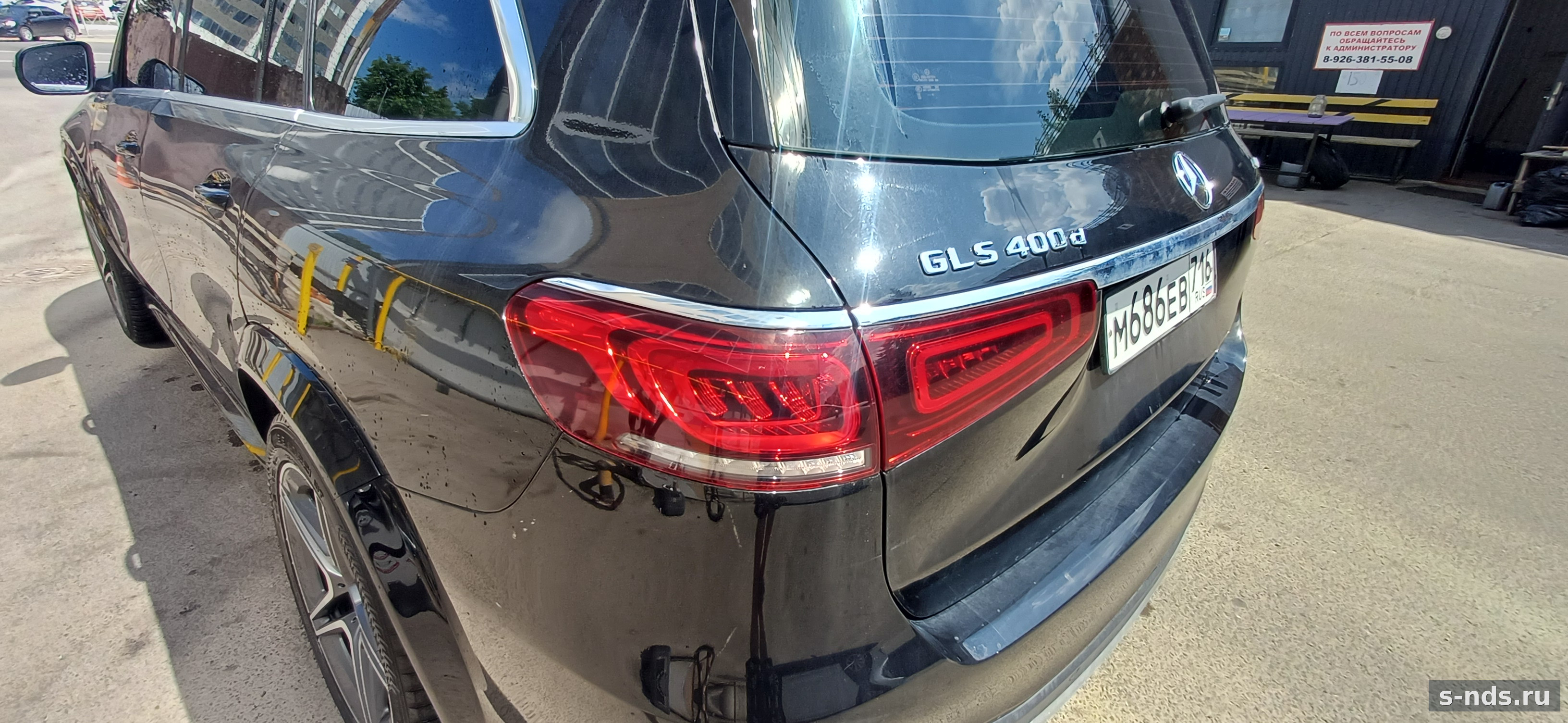 Mercedes-Benz GLS-класс 2.9 AT, 2019, 176 620 км