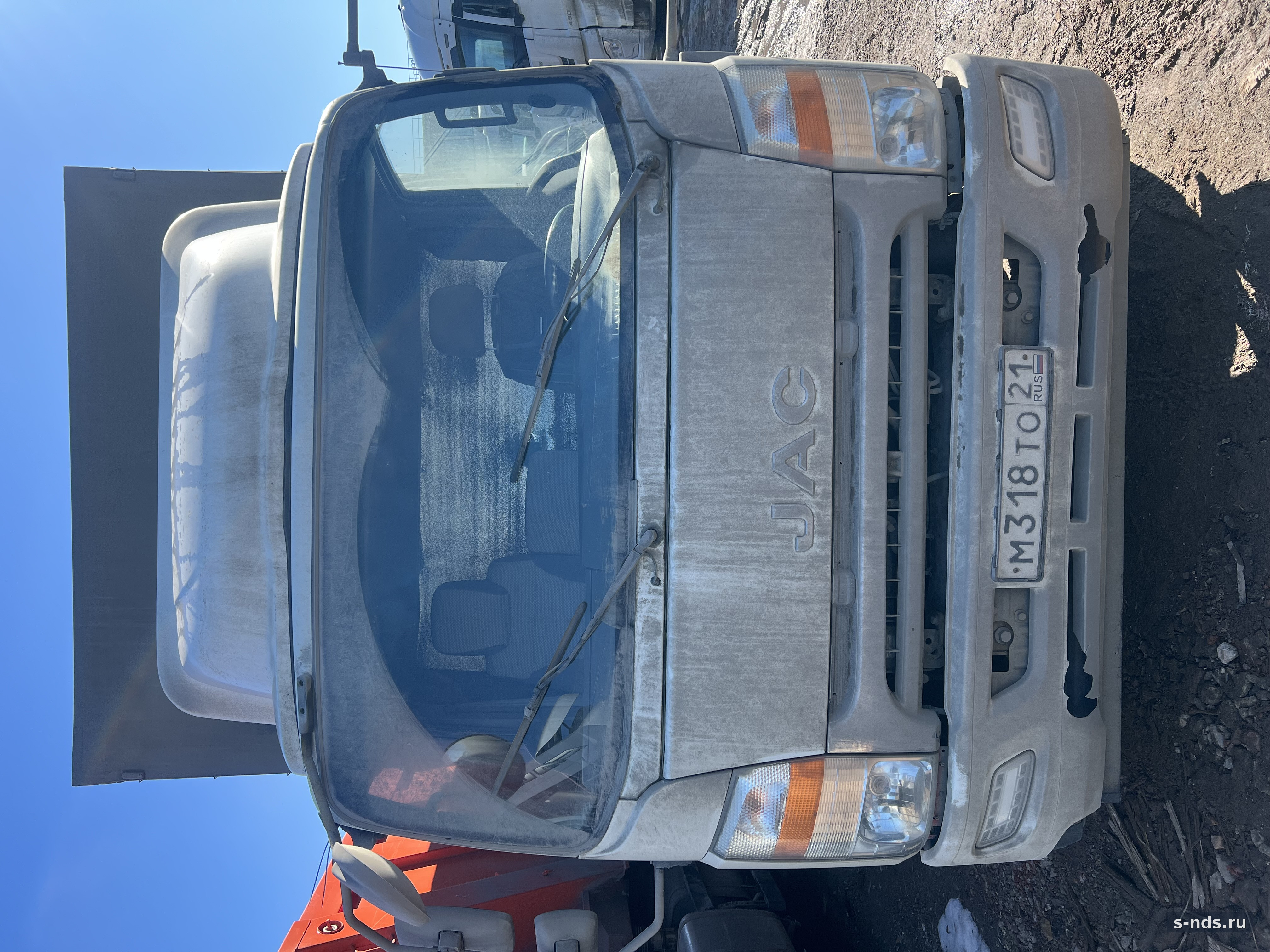 Тентованный грузовик JAC N120, 2022