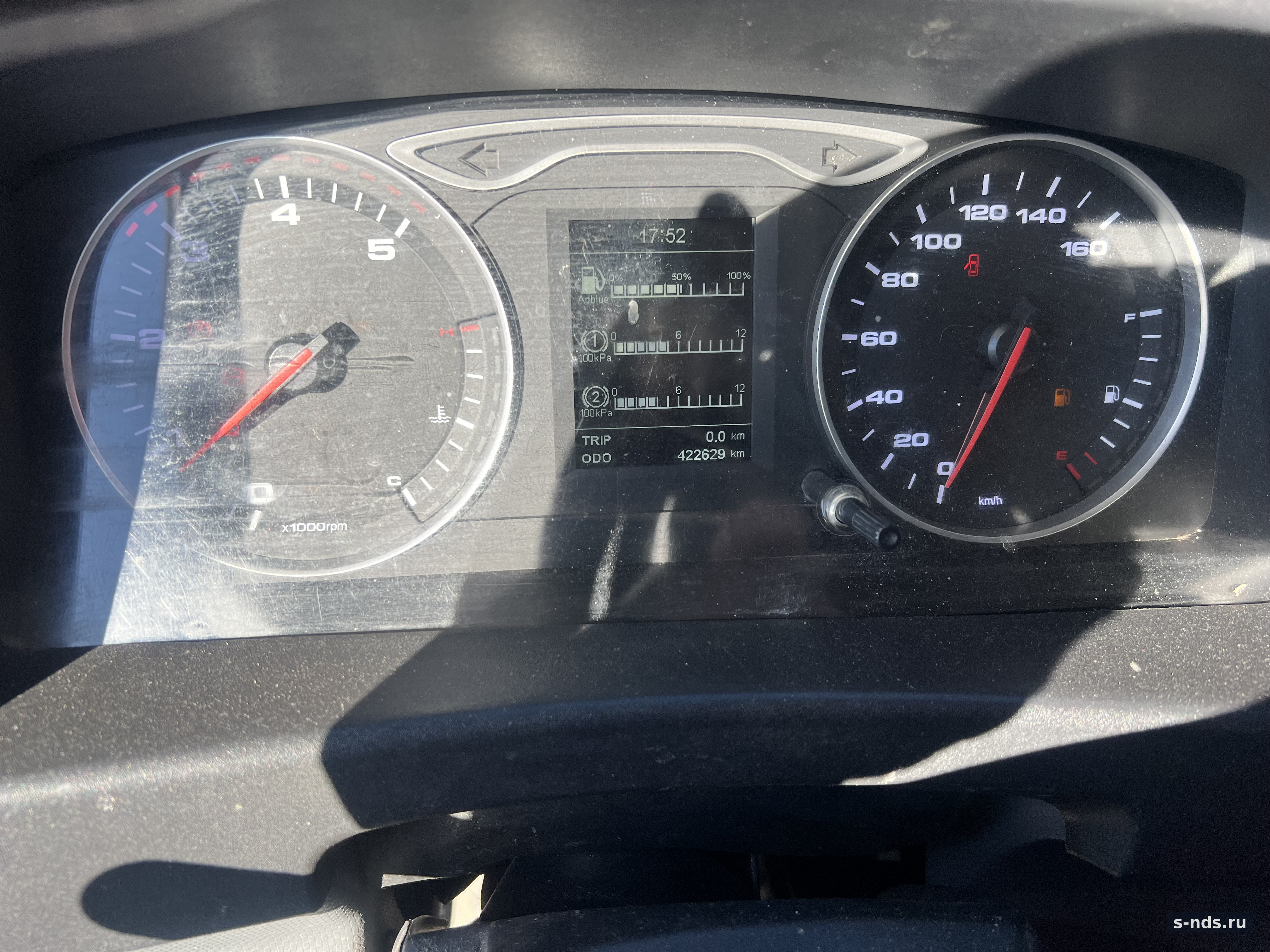 Тентованный грузовик JAC N120, 2022