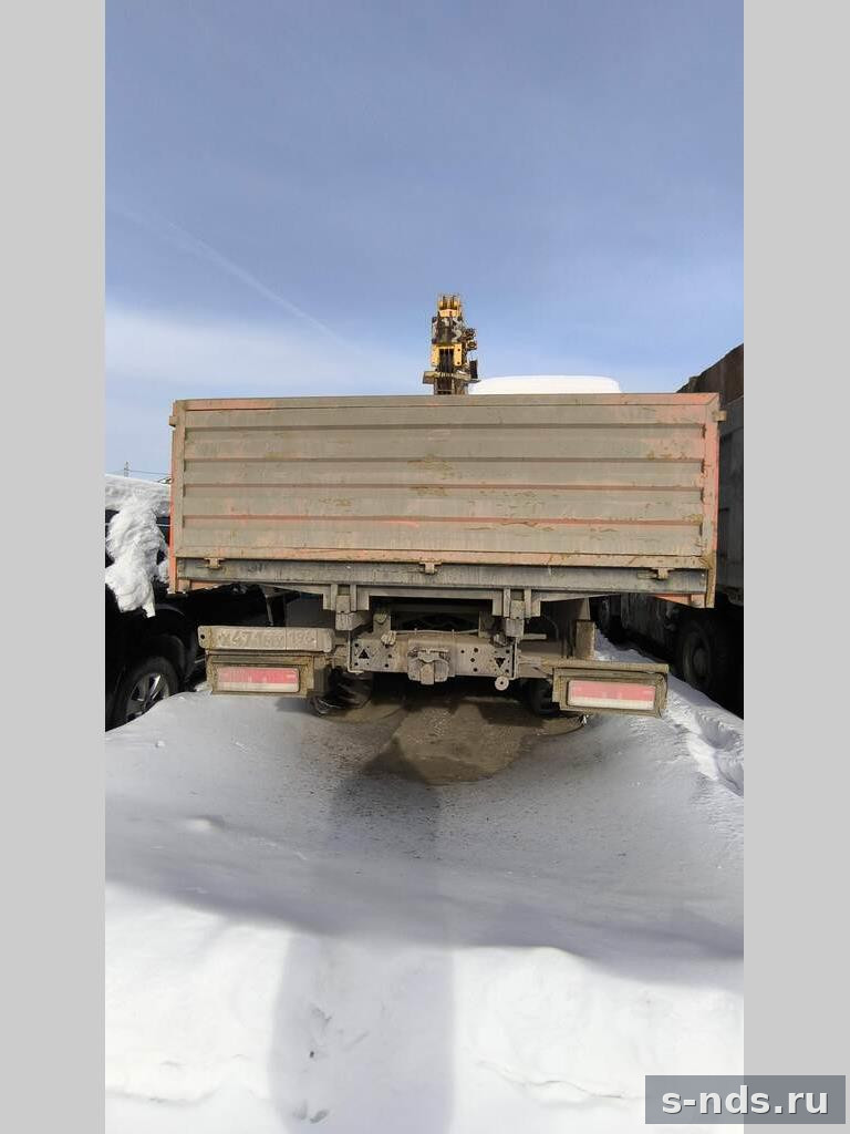 КМУ 7,6 т. Soosan SCS 746L TOP шасси 6х6 КАМАЗ 43118